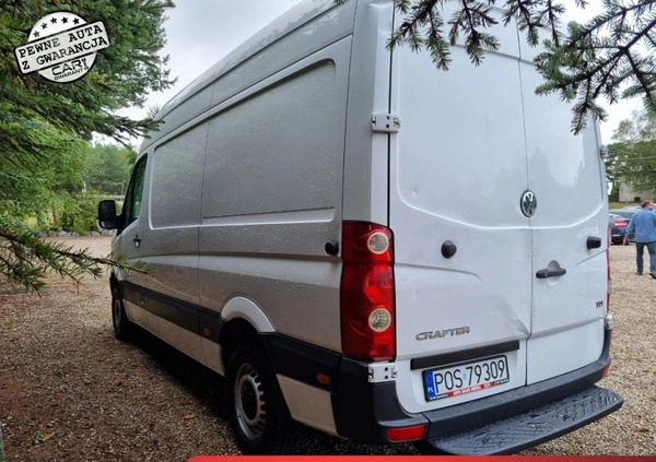 Volkswagen Crafter cena 42927 przebieg: 250000, rok produkcji 2014 z Nekla małe 46